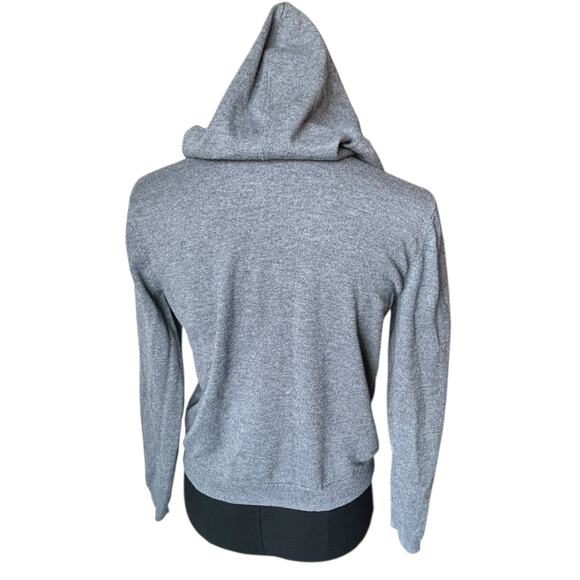 H&M Women’s Gray Full Zip Sweater Hoodie Size XS - Picture 3 of 6